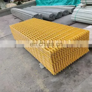 Heavy Duty Grate FRP/GRP Plastic Flooring Fire Resistant Fiberglass Pultruded Grating thumbnail-5