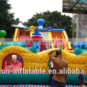 Outdoor Inflatable Park Fun City Slide thumbnail-1
