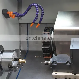 SHL400/250 Horizontal Cnc Torno Machines Slant Bed Lathe 8-station Servo Turret thumbnail-4
