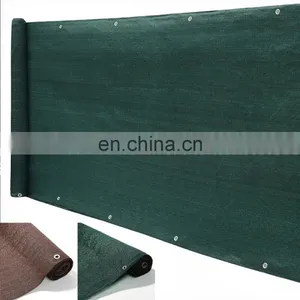185gsm Shade Dark Green and Beige Color of the Sun Shade Net thumbnail-4