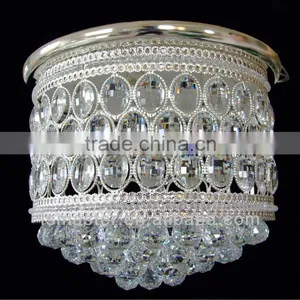 Luxury Hotel Villa Lobby Big Crystal Chandelier thumbnail-1