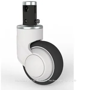 Heavy Duty Hospital Bed Caster Wheels, Medical Imaging Equipment and Vehicle Nylon Trolley Castor Wheel thumbnail-5