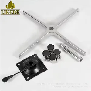 Criss-Cross Aluminum Sofa Base Legs Newest Furniture Metal Legs thumbnail-4