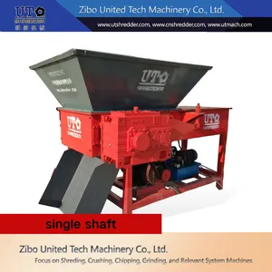 Customized Shredding Machine Single Shaft Shredder for Waste Reduction thumbnail-1