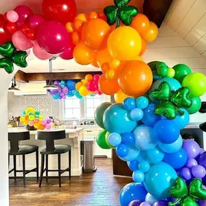 Factory Direct Custom Rainbow Balloons - 500+ Pcs, Printed Latex Balloons for Branded Party Distributors thumbnail-4