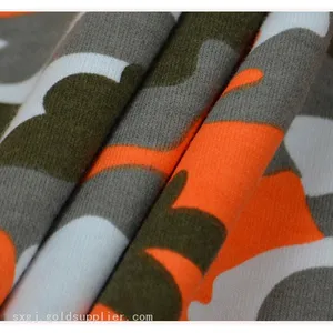 High Quality Coarse Needle Knit Military Camouflage Printed Fabric thumbnail-2