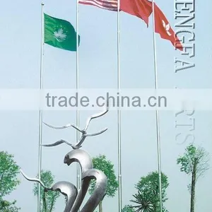 2016 New High Quality Stainless Steel Modern Outdoor Sculpture thumbnail-1