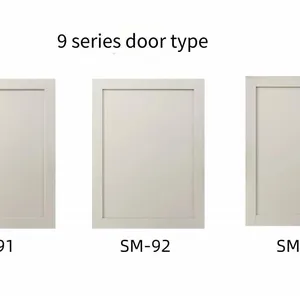 Hangmei Solid Wood Cream-style Solid Wood Clad Door, 2.75-meter One-piece Floor-to-ceiling Stylish Skeletal Door thumbnail-4