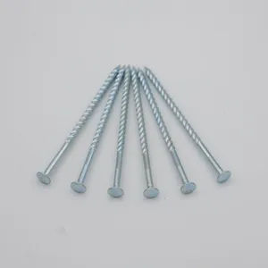 Galvanized Spiral Shank Deck Nails Q195 for Wooden Deck Construction thumbnail-3