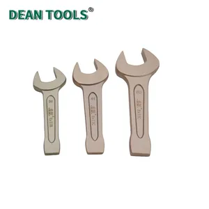 Non-Sparking Striking Open End Wrench,Spark Free Safety Hammer Spanner ,Non-Spark Open End Strike Wrench, Spark Free Safety Hitting Open Wrench thumbnail-2