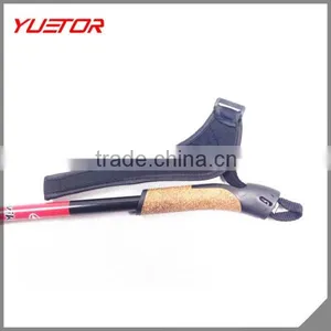 High Quality 1 Section Cork Handle Trekking Pole Hiking Stick thumbnail-3