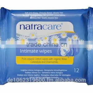 Biological Intimate Wipes - 12 x 12 Peaces thumbnail-1