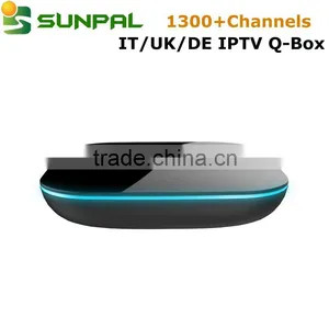 Amlogic S905 Android5.1 tv Box HD 4K Kodi 16.0 Quad Core Hot Selling T8 Pro T95 Q-box European Media Player q Box Quality Choice thumbnail-1