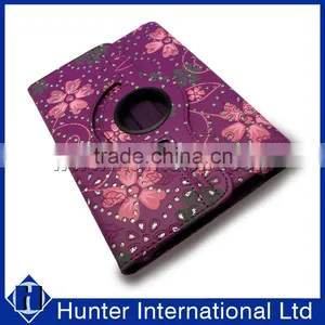 Floral Revolving Flat Computer Cover For IPad Mini thumbnail-2