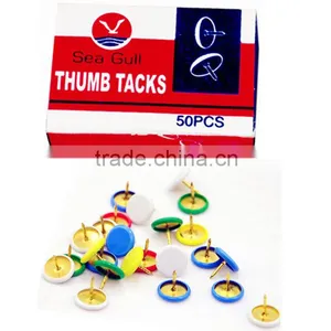 Wholesale Popular High Quality Plastic Clear Square Head Thumb Tack thumbnail-4
