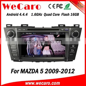 Wecaro WC-MZ8005 Android 4.4.4 Car Dvd Player for Mazda 5 2009 2010 2011 2012 Car Radio 3G Wifi Playstore thumbnail-2