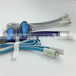 2016 New Hot Sales Wholesale Promotion Lighting Usb Cable Charging Usb Cable Shenzhen Electronics Manufacture thumbnail-1