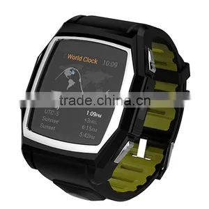 Waterproof IP57 Compass NFC GPS Bluetooth Smart Watch GT68 Men's Sports Heart Rate Wristwatch for Android Smart Phone +SIM thumbnail-1