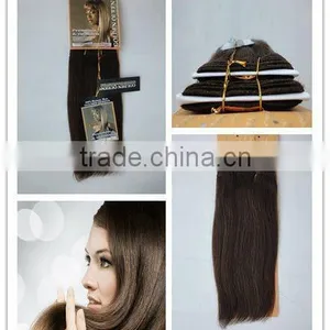100% Straight Human Hair Weaving12'' On Sale thumbnail-1