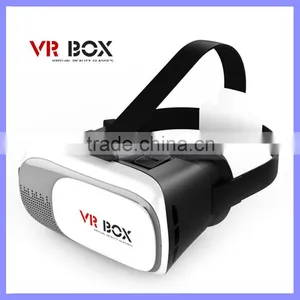 3D VR Headset Box Virtual Reality Box With Adjustable Lens and Strap for IPhone SE 5 5s 6 Plus thumbnail-1