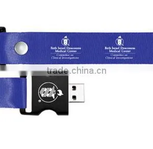 Custom Logo Lanyard Usb Flash Drive 4Gb thumbnail-1