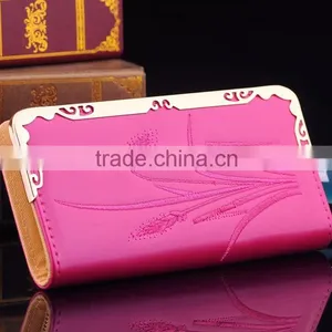 Women Fashion Clutch PU Leather Long Handbag Lady Wallet Coin Purse Card Holder thumbnail-4