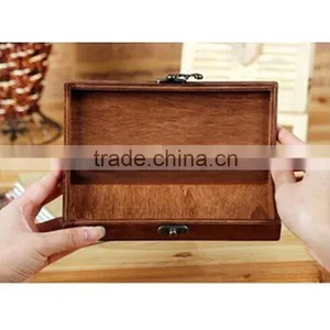 2014 Good Quality Cheap Small Wooden Pencil Box Designs, Fancy Pencil Box For School Student, Luxury Wooden Multipurpose Storage thumbnail-4