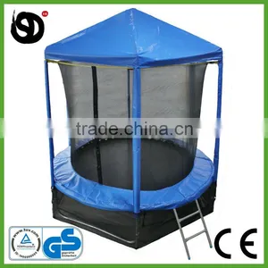 Kids Toys Body Builder Bungee Trampoline With Roof Rain Covers thumbnail-1