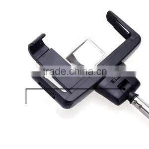 2016 Wholesale Fashion Fodable Pocket Cable Monopod Bluetooth Selfie Stick With Mirror for Smartphone thumbnail-6