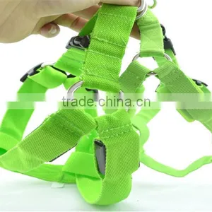 LED Nylon Pet Dog Cat Collar Led Glow Flash Light Dog Puppy Belt Harness Leash Tether Pet Safety Collar Rope thumbnail-5