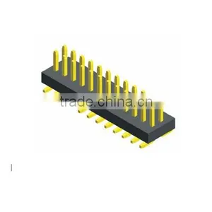 90/180 Degree SMD SMT Type 1.00mm Pitch Male/Female Pin Header thumbnail-1
