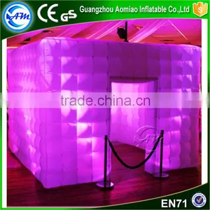 Customize White Inflatable Led Photobooth For Weddings thumbnail-1