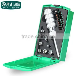LAOA Hot Sale High Quality 30 in 1 Ratchet Screwdriver Set Multifunction Sockets Screwdriver Set thumbnail-1
