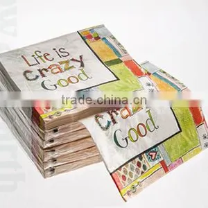 Isposable Paper Serviettes, Personalized Beach Party Napkins Napkin Printing thumbnail-5