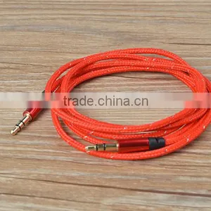 High End Gold Plated Aux Cable 3.5mm Male to Male Audio Cable Extension Cable thumbnail-1