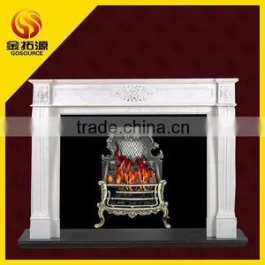 New Design French Stone Fireplace Mantel thumbnail-1
