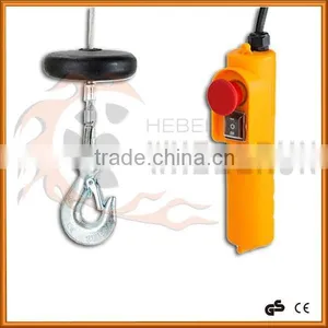 Portable Lifting Equipment 220V PA1000 Mini Wire Rope Hoist thumbnail-2