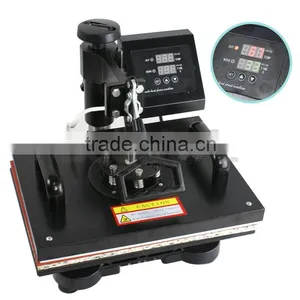 Digital Transfer Sublimation T-Shirt Mug Hat Plate Cap 5 in 1 Heat Press Machine thumbnail-1