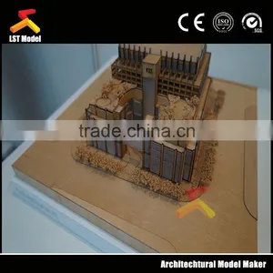 Different Scale Residential Building Miniature Model Making thumbnail-3