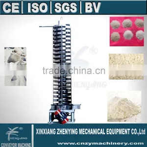 Stainless Steel Vertical Lifting Screw Elevator thumbnail-1