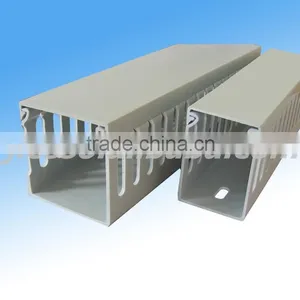 Halogen Free Solid PVC Wiring Cable Trunking,Cable Ducts thumbnail-2