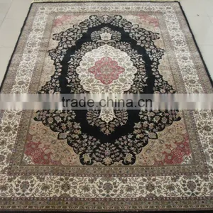 China Carpet Handmade Persian Silk Rug Persian Handmade Silk Carpets for Home Hotel Villa thumbnail-1