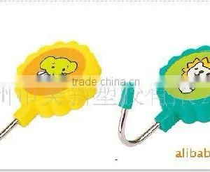 Colorful,fashion,plastic Cartoon Magnet Single Hook thumbnail-1