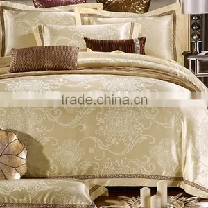 Colorful Silk Cotton Satin Jacquard Quality Duvet Cover,bedding Sheet Sets,comforter Set thumbnail-1
