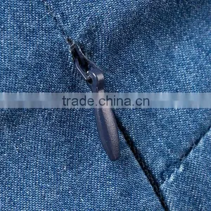 2015 Fashion Hot Girl Sexy Backless Cross Spaghtti Strap Denim Dress thumbnail-4