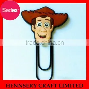 Smile Face PVC Bookmark and Child Paper Clip thumbnail-1