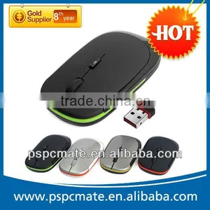 Fa2013 Hot Selling Cheapest 2400DPI Colourful 3D USB Wireless Computer Optical Mouse 2.4G Wireless Mouse With Mini USB Receiver thumbnail-1