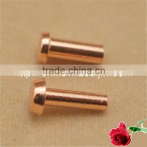 Flat Head Hollow Copper Tube Rivet thumbnail-1