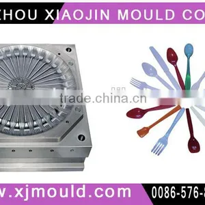 Plastic Injection Fork and Knife Mold,Plastic Injection Spoon Knife and Fork Mold thumbnail-6