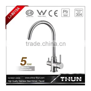Stainless Steel European Style Kitchen Sink Faucet thumbnail-2